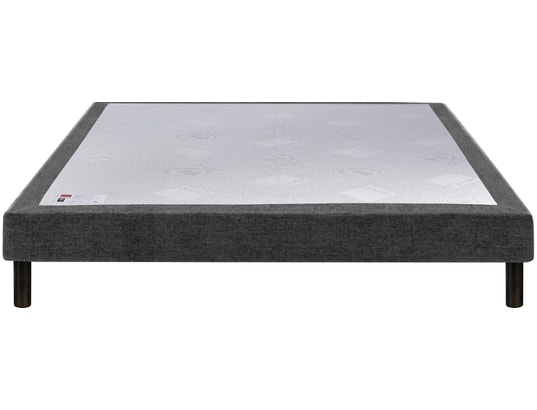EPEDA - Sommier 120 x 190 Bristol chenille gris 1219