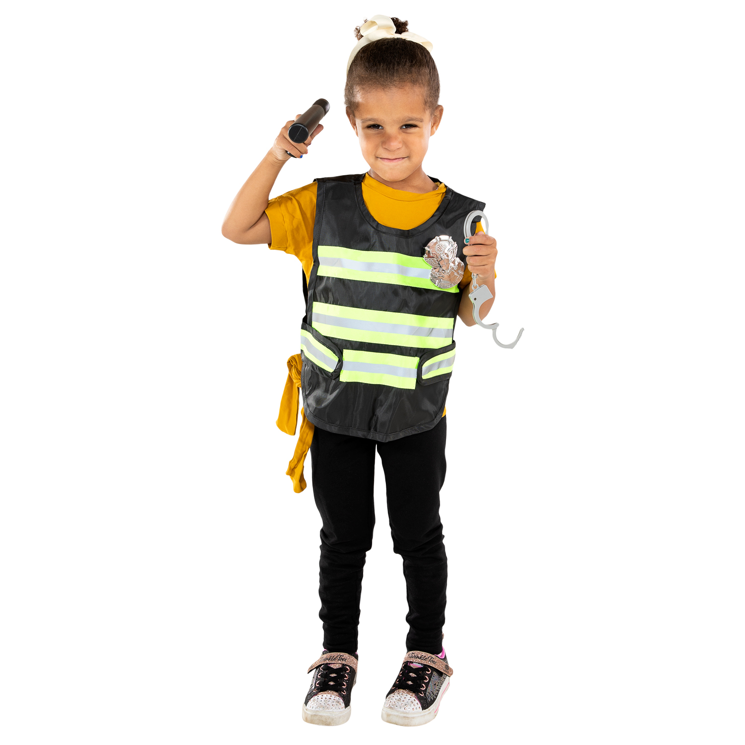 Politieset met Knuppel & Handboeien, 4dlg.