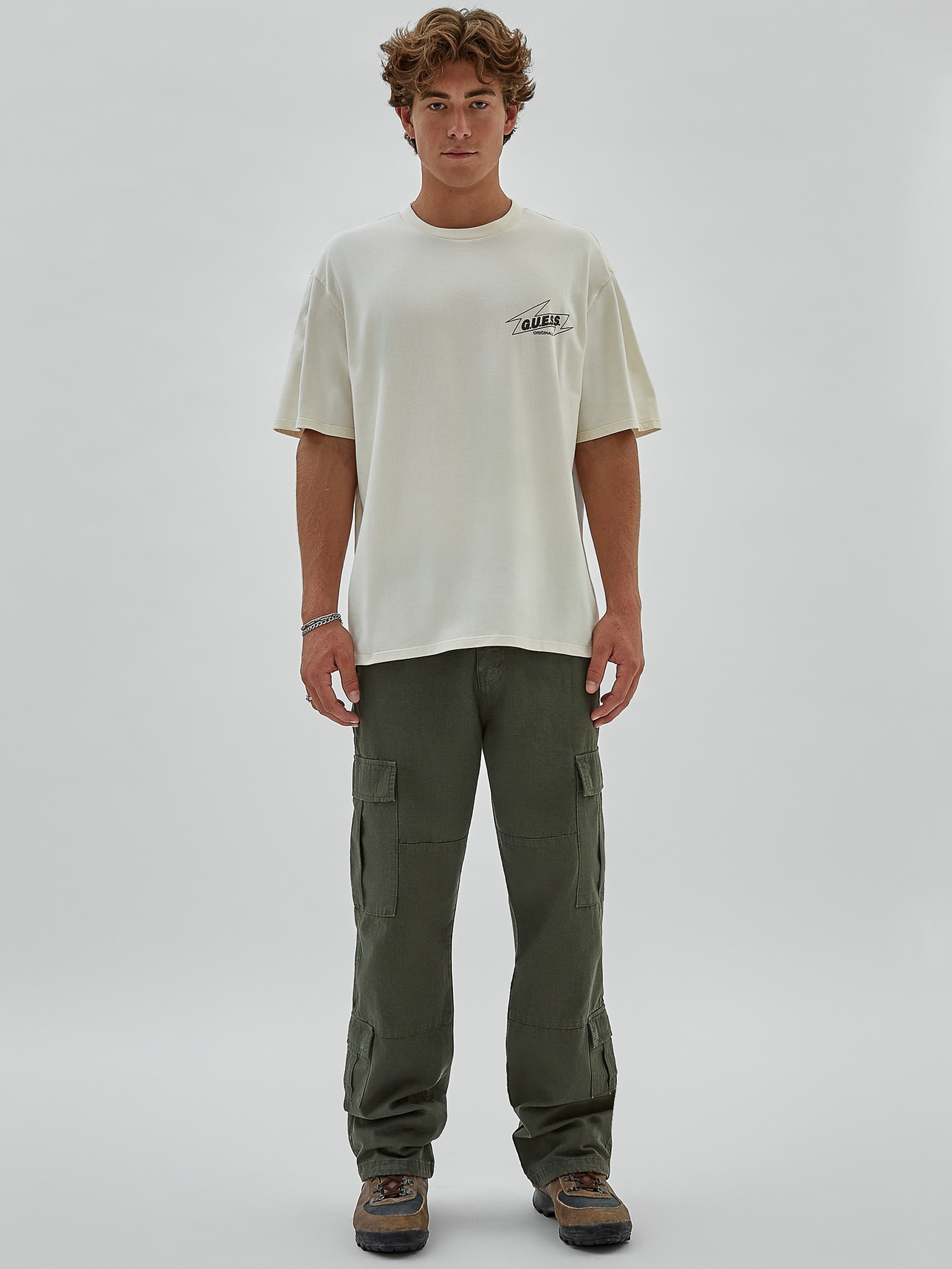 Calça Cargo Ripstop Originals da GUESS