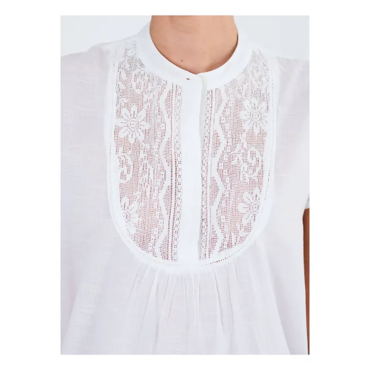 M.A.B.E. Blouse Freya | Blanc