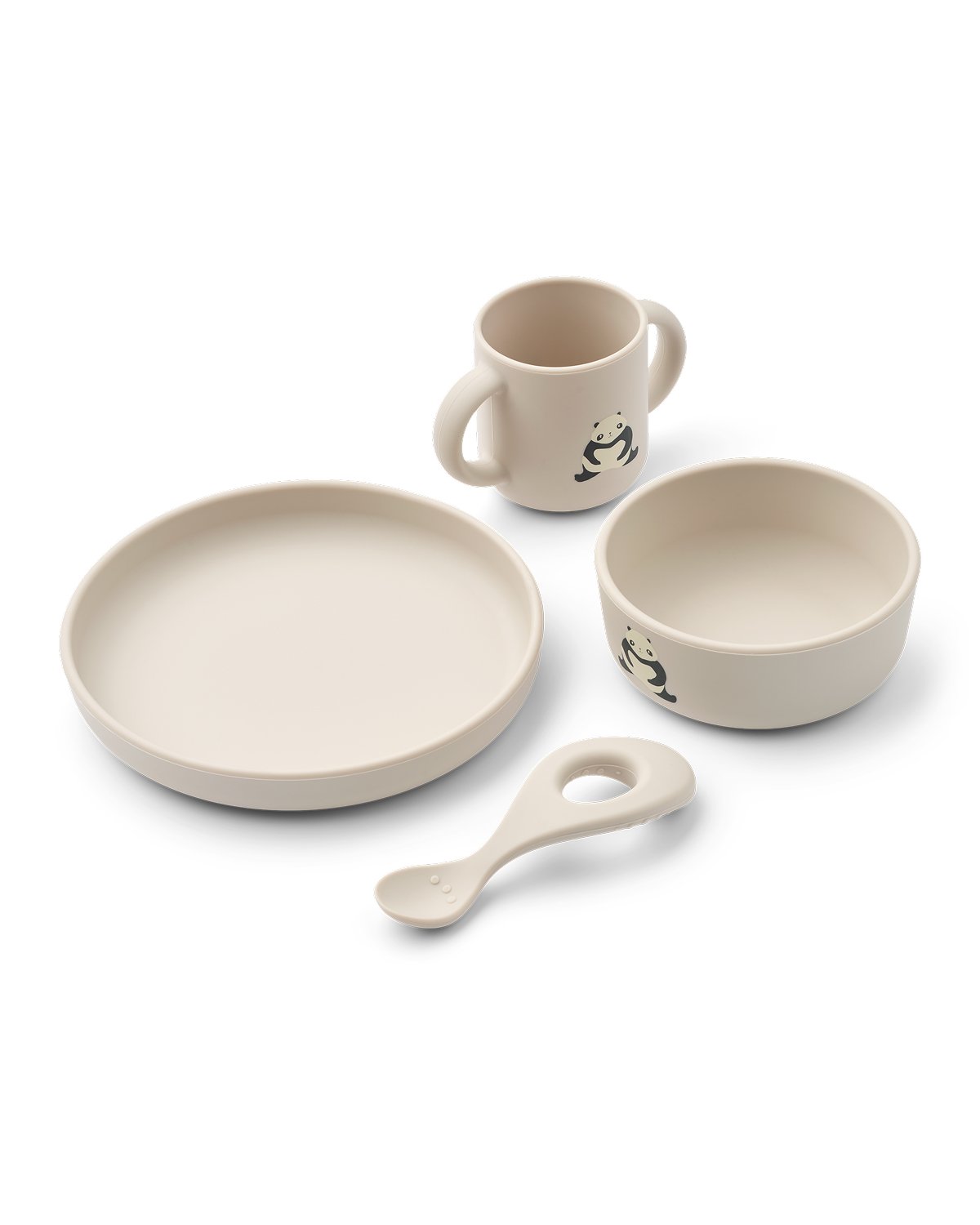 Spisesett i Silikon – 4pk | Vivi