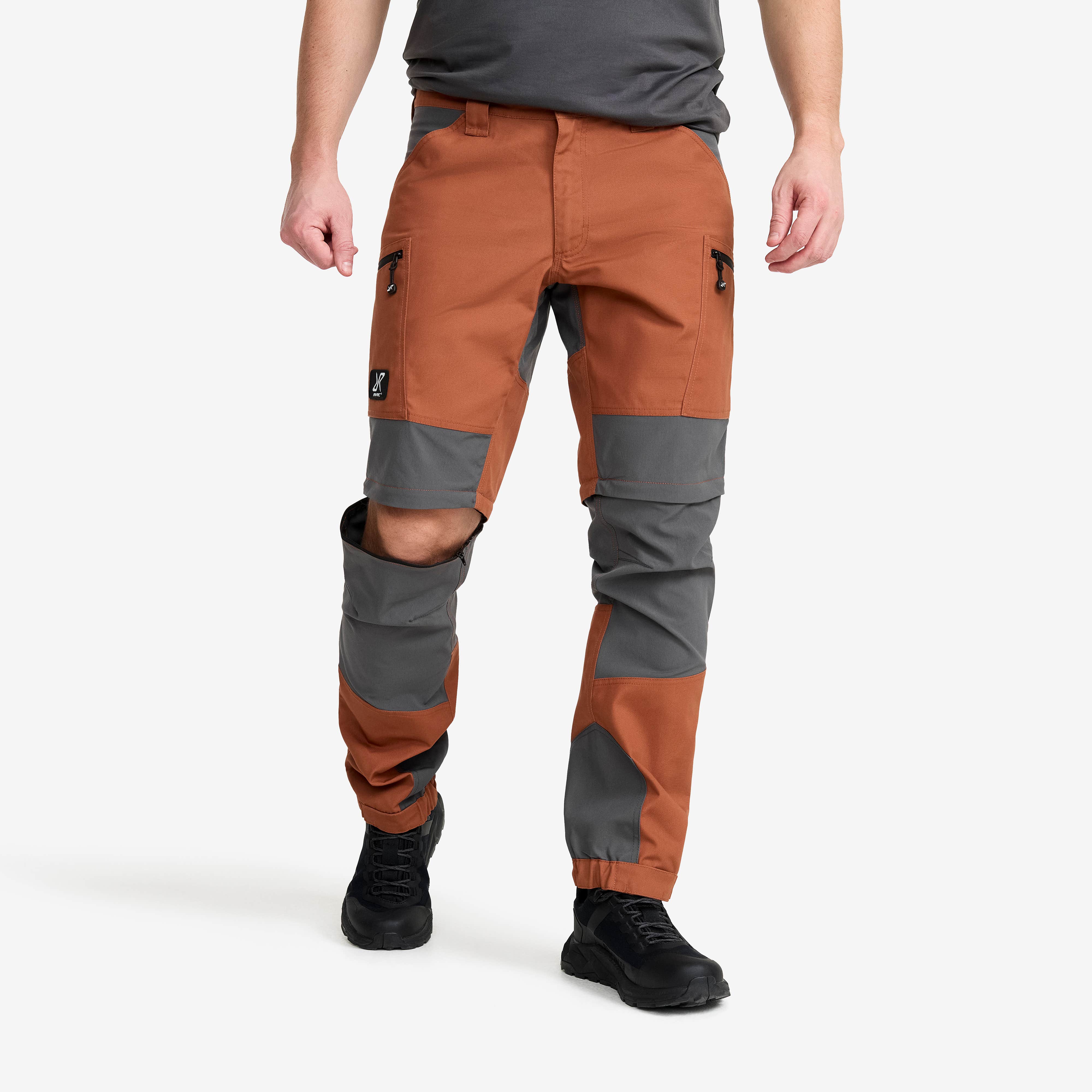 Nordwand Pro Zip-off Pants Herre Dusty Orange/Magnet