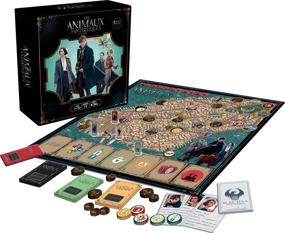 LES ANIMAUX FANTASTIQUES - LE JEU