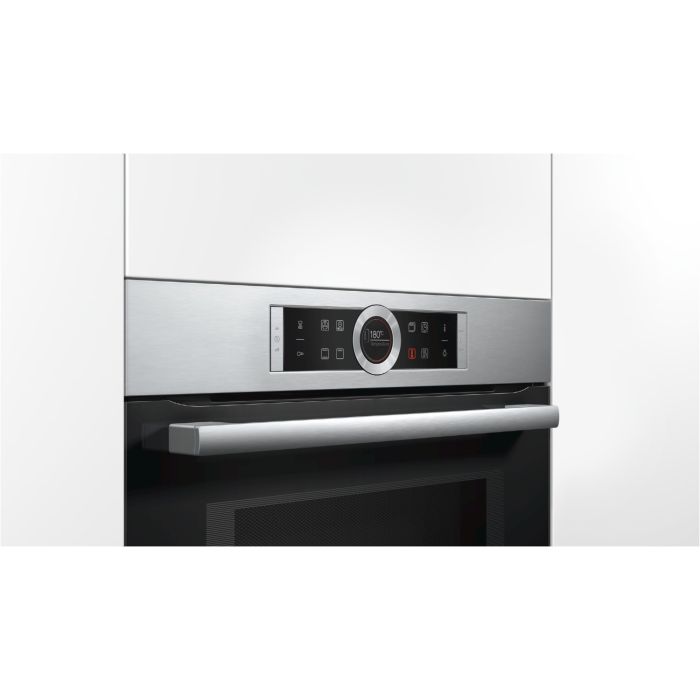Bosch Kompaktbackofen mit Mikrowellenfunktion CMG633BS1
