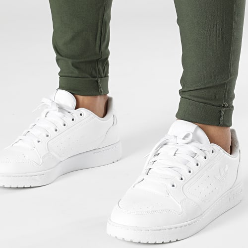 Lot De 2 Pantalons Chino Vert Kaki Bleu Marine