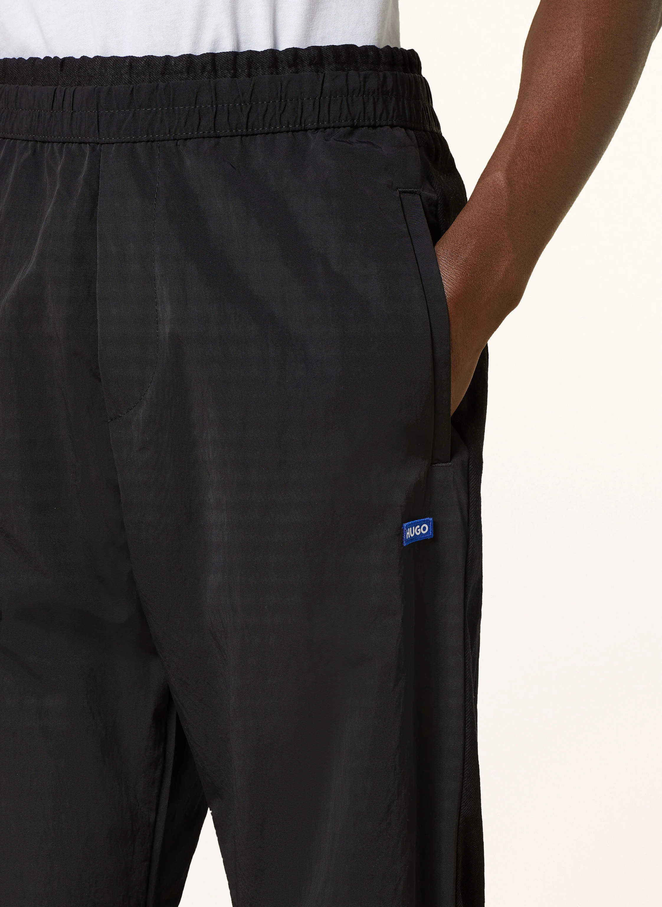 HUGO BLUE Hose GABLO Regular Fit im Materialmix