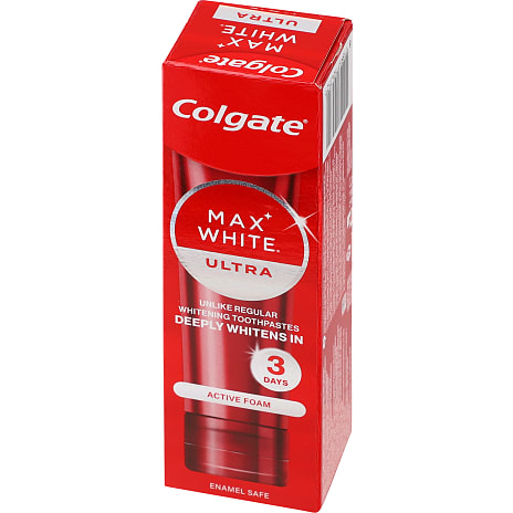 Tandpasta m. whitening effekt