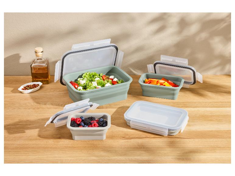 Opvouwbare vershoudbakjes of lunchbox