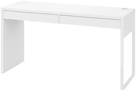 IKEA MICKE Schreibtisch in weiß; (142x50cm)