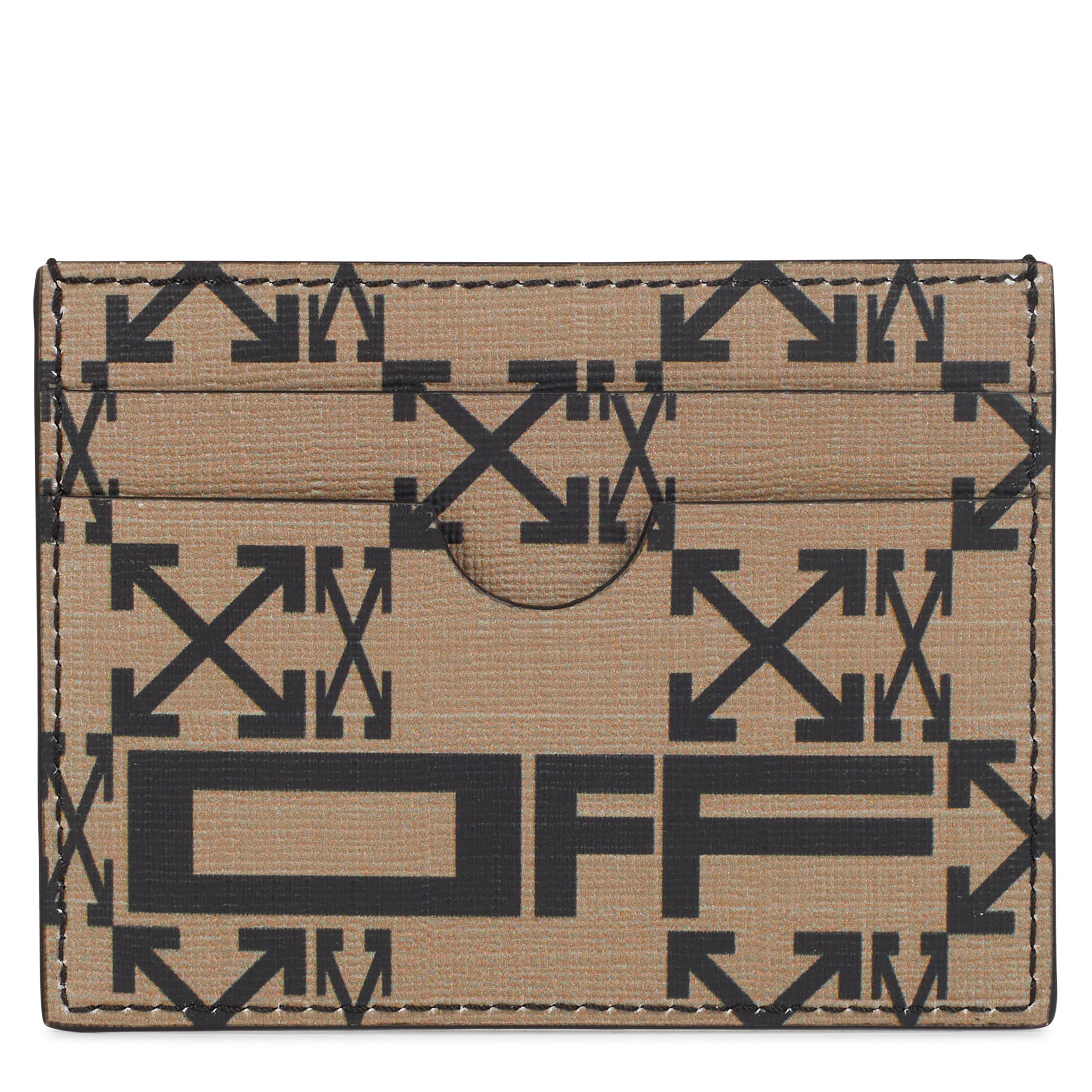 Off White Monogram Cardholder