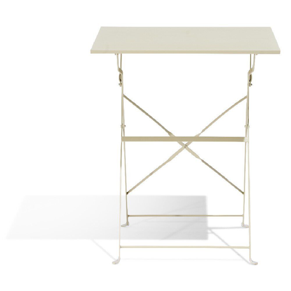 Table de jardin carrée BOSTON taupe