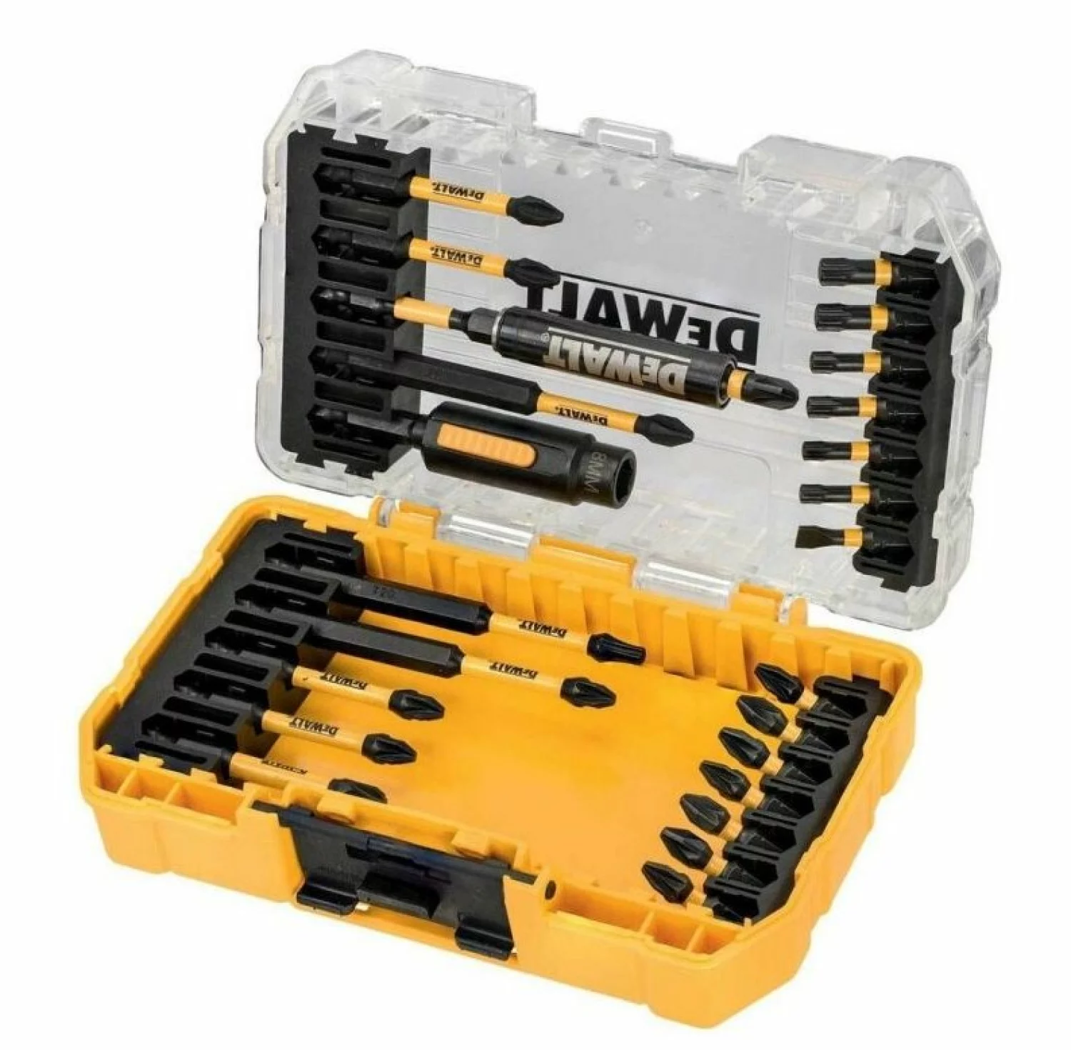DeWALT DT70730T-QZ 25-delige Bitset in cassette - PZ/PH/TX/SL