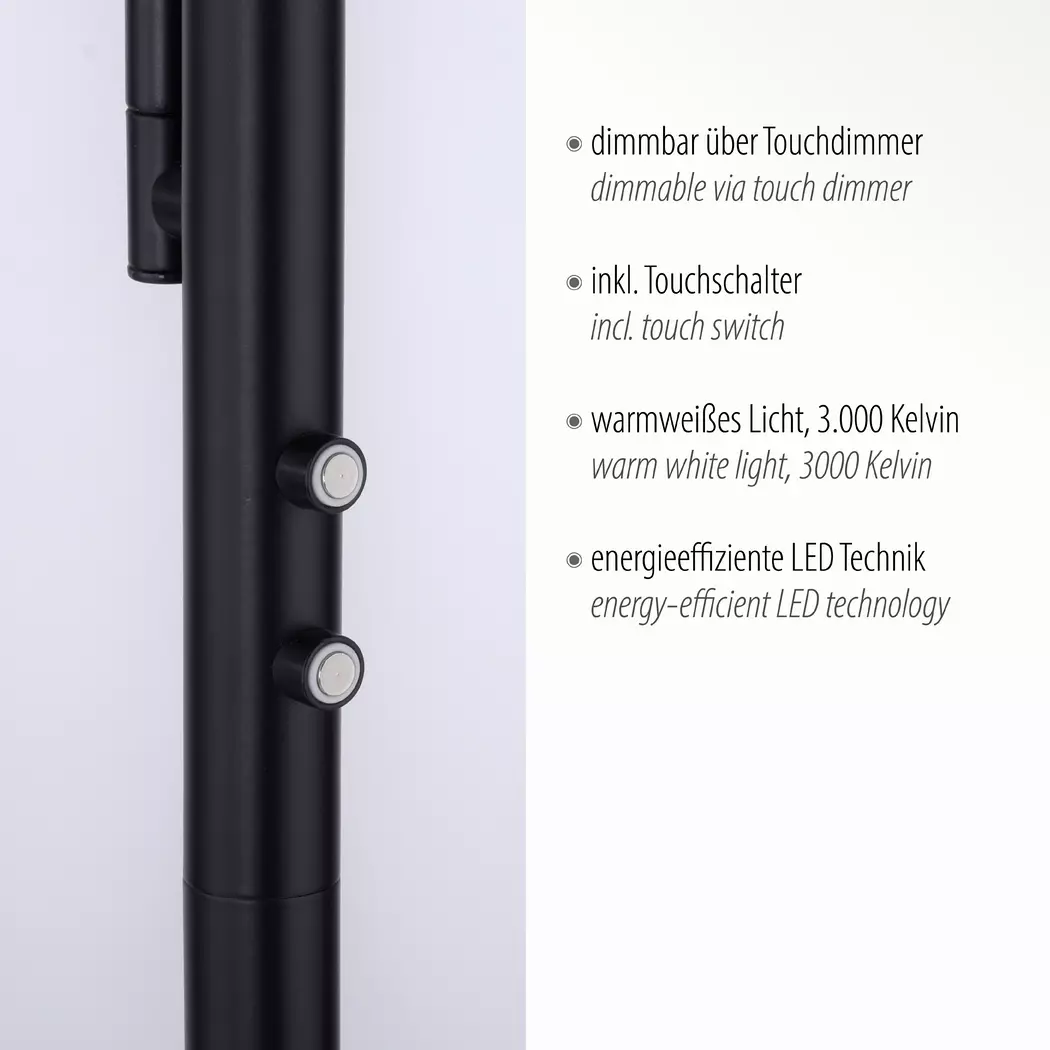 LED-Stehlampe Hans