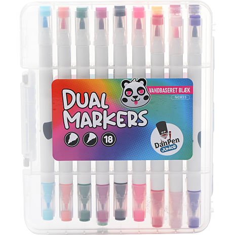 Danpen junior dual markers 18-pak