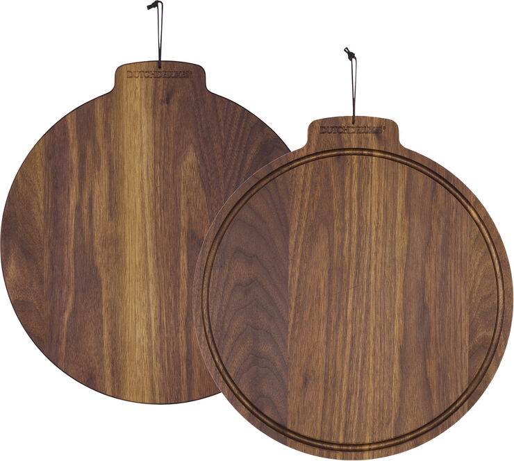 DutchDeluxes Breakfast Board Moon - Walnut Solid walnut
