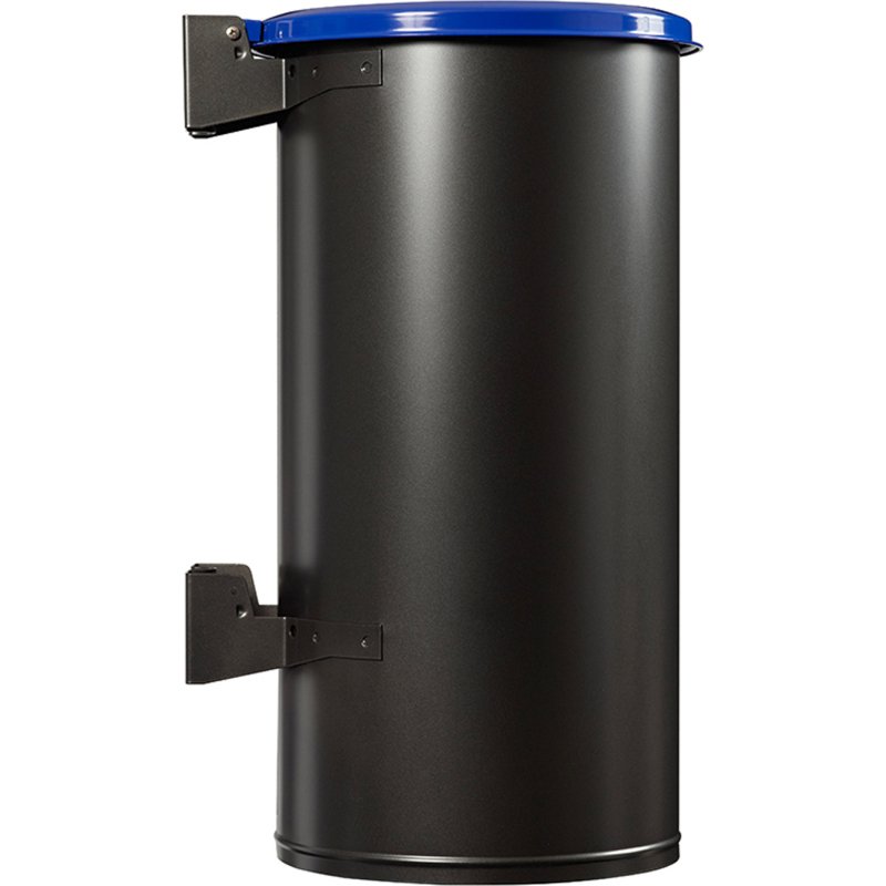Corbeille 80 litres Tubo Rossignol ronde extérieur