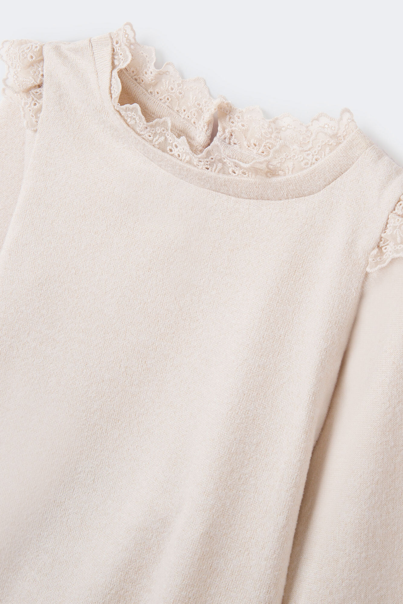 Camiseta suíça bordada para meninas