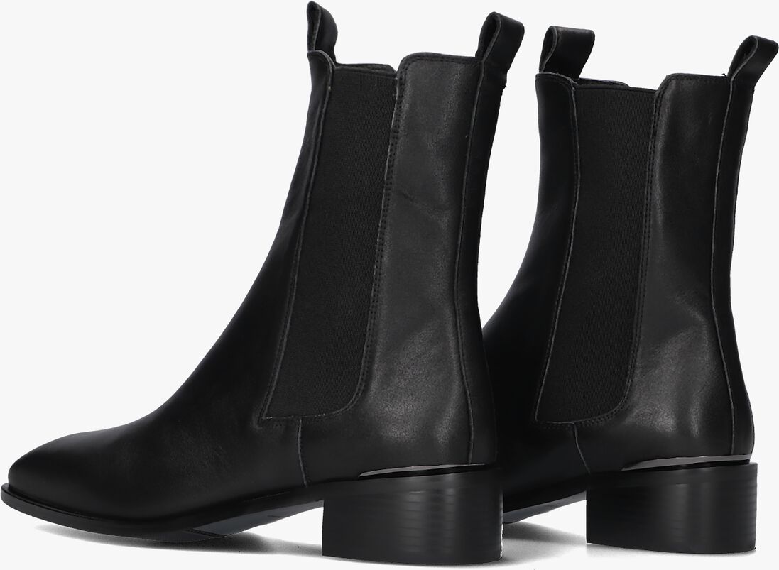 zwarte stefano lauran chelsea boots botin plano
