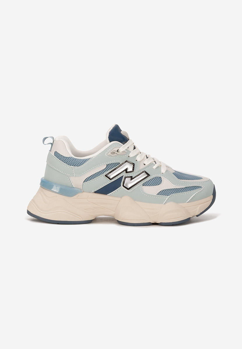 Baskets pour femme bleus Nailyn