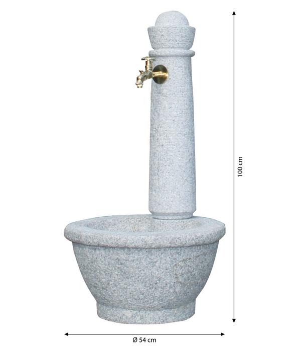 GARANTIA Kunststoff-Gartenbrunnen Roma, Ø 54