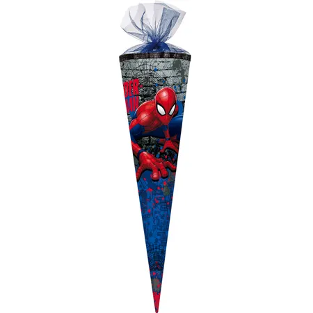 Nestler Schultüte Spiderman 6-eckig 85 cm