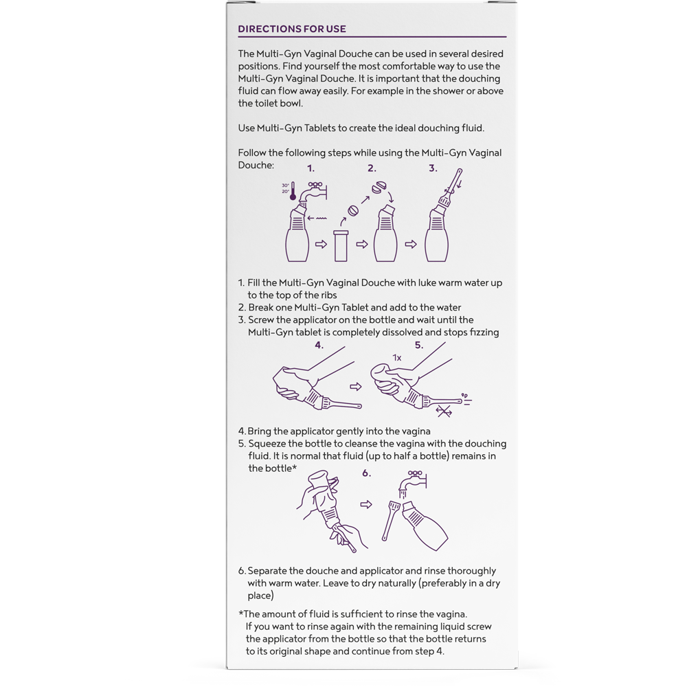 MULTI-GYN Combi Vaginal-Dusch   Brausetabletten 1 Stk