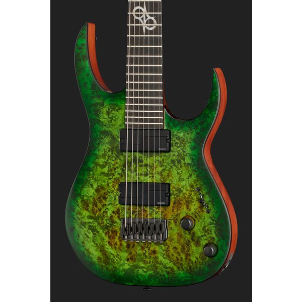 Solar Guitars S1.7AHLB Lime Burst Matte