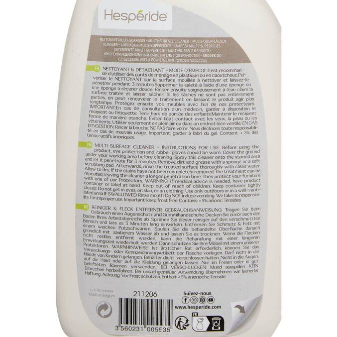 Nettoyant multi-surfaces