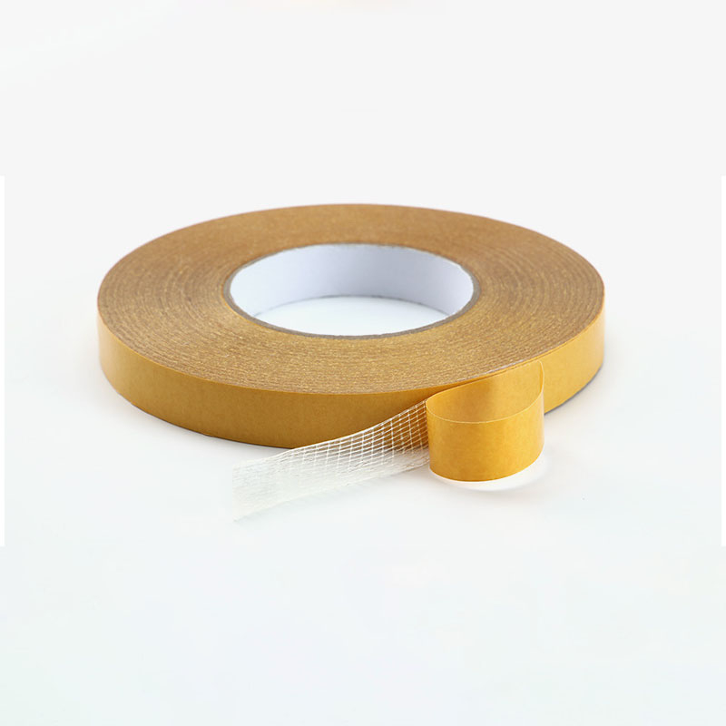 (2cmx10m) Doppelseitiges Gewebe Klebeband Wasserdichtes Montageband Ultra Strong Tape - Transparent
