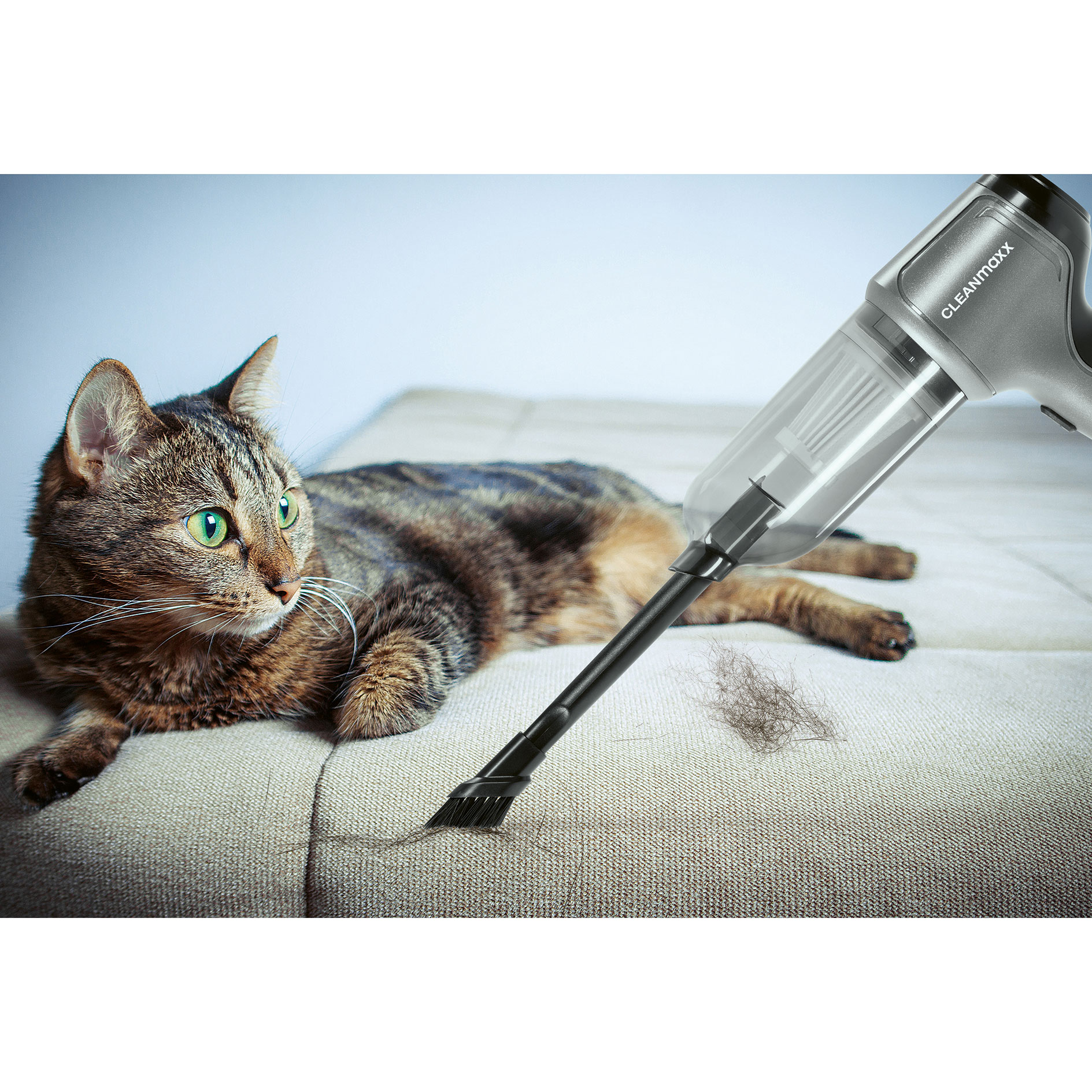 CLEANMAXX Akku-Zyklon-Handstaubsauger 14244 - anthrazit-schwarz