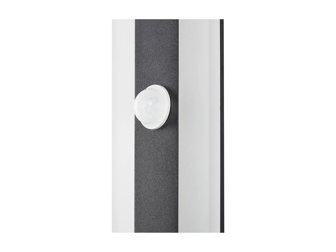 Lampe murale LED pour l'extérieur SAVANE Avec détecteur de mouvement Noir