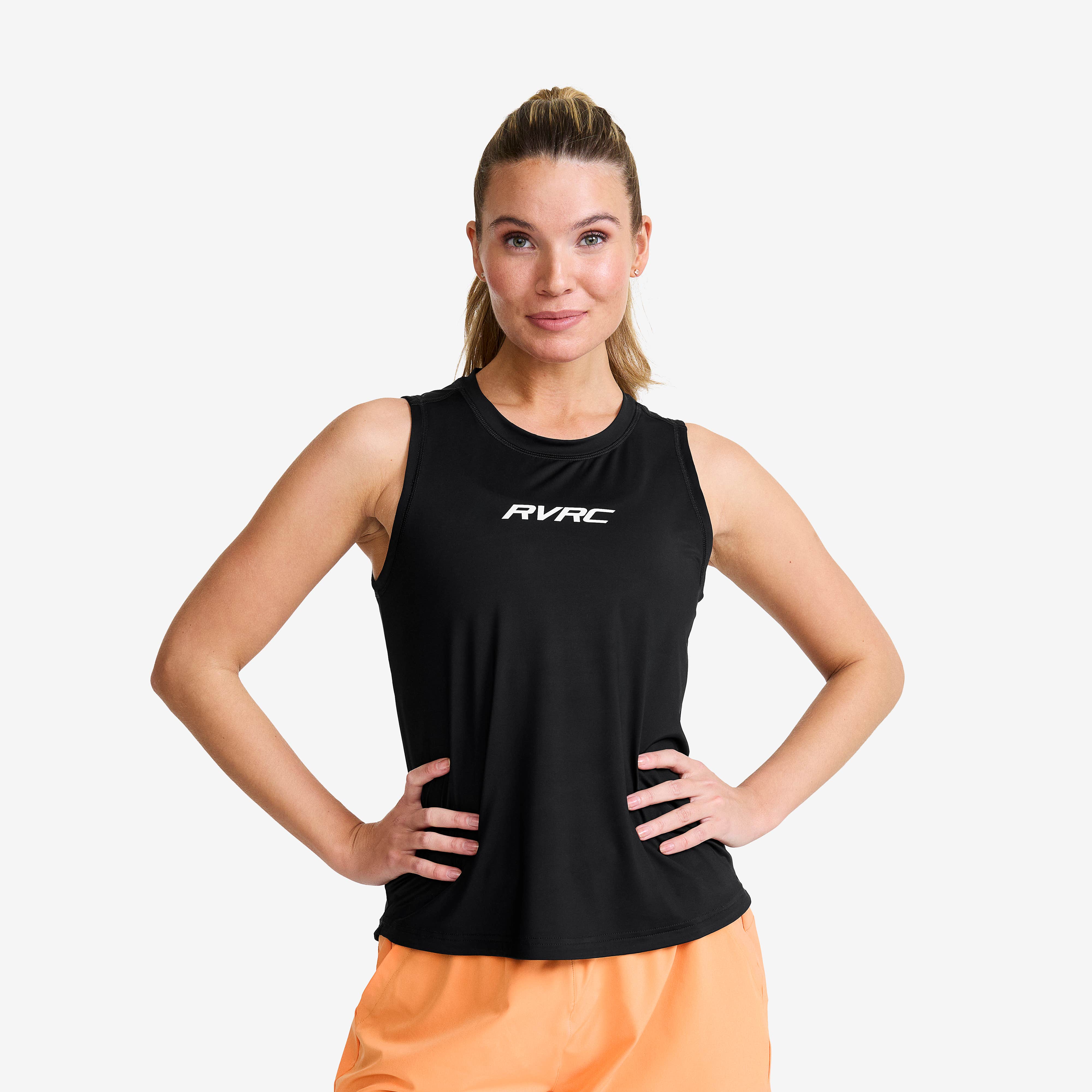 Power Active Tank Top Dame Black