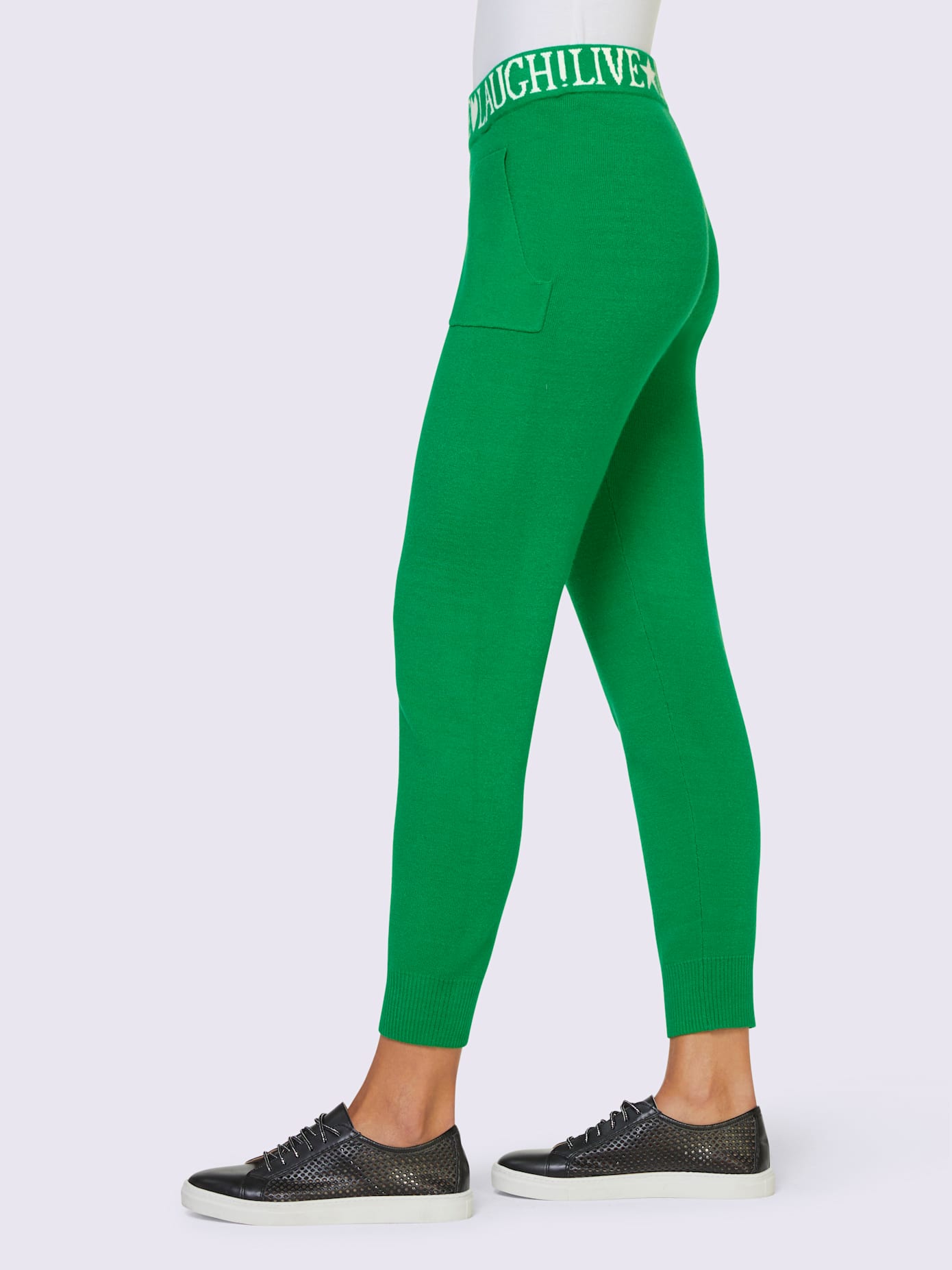 Pantalon de jogging tricot fin et doux