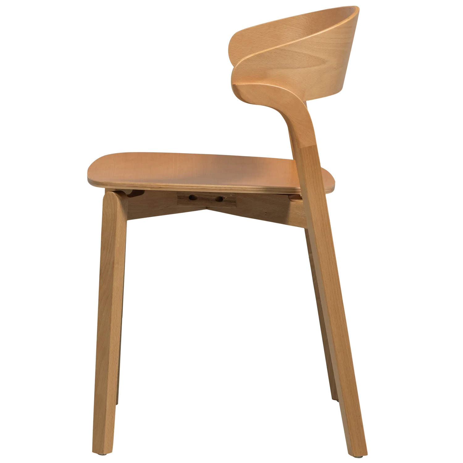 Eetkamerstoel Cras naturel - set van 2