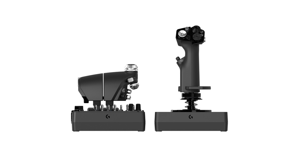 Logitech GX56 H.O.T.A.S. gaming hotas  (Zwart)