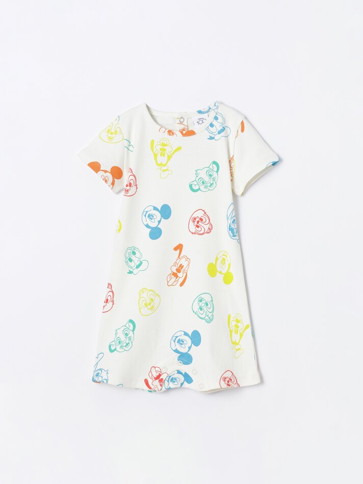 Pijama estampado com personagens ©DS - Off-White