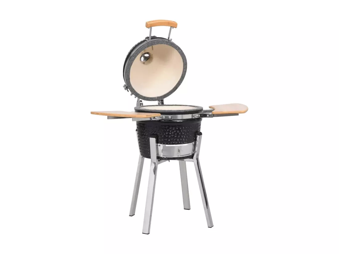 Kamado Barbecue à fumoir Céramique 81 cm