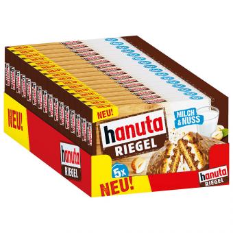 Hanuta Riegel 5er Pack 172,5g MHD:20.4.25