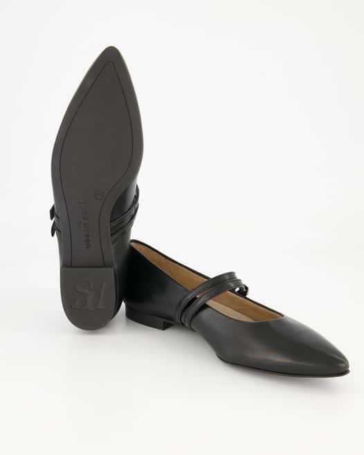 Paul Green 1022-005 Ballerinas in Schwarz