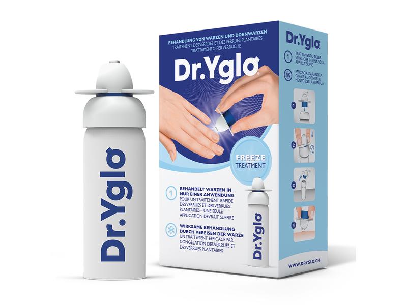Dr. Yglo Kryotherapie Warzenspray 50 ml Kältetherapie Warzenentferner