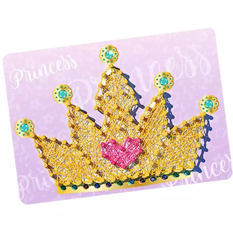 Ravensburger BeCreative String Art Princess bunt