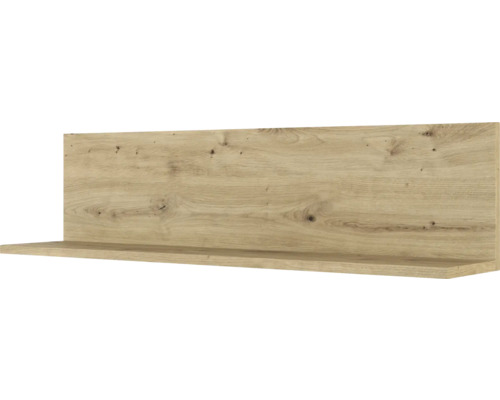 Flex Well Cara wandplank (B x D x H): 100 x 19 x 22,8 cm, eikenhouten design, matte afwerking, gedemonteerd