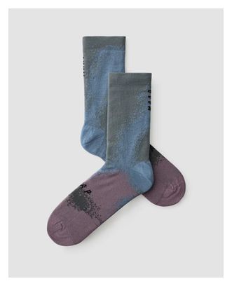 Chaussettes Maap Blurred Out Bleu Mix