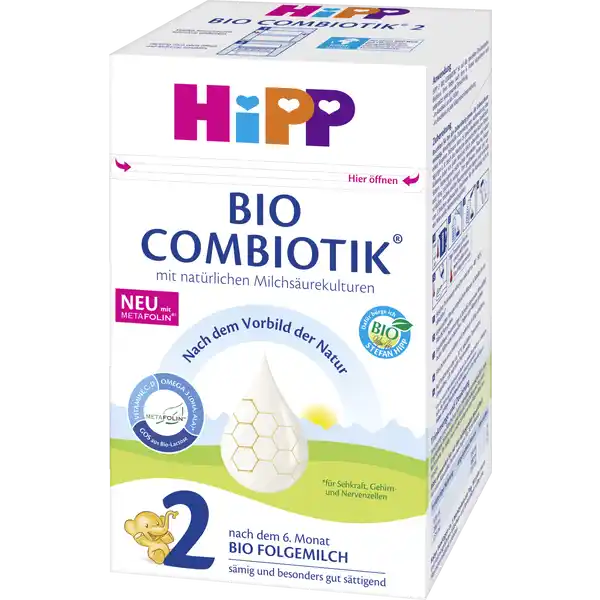 Bio Combiotik Folgemilch 2 ab dem 6. Monat