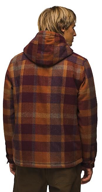 PRANA - SURCHEMISE ASGARD HOODED FLANNEL M