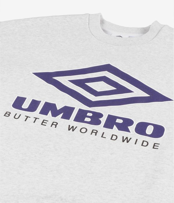Butter Goods x Umbro Diamond Logo Sweatshirt (ash)