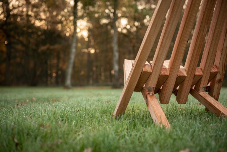 Weltevree Fieldchair fauteuil houten buitenstoel