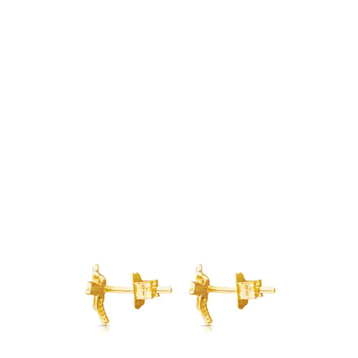 Brincos Bera em ouro com diamantes