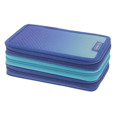 Herlitz Schüleretui TriCase 31 tlg. Dip Dye Blue/Turquoise