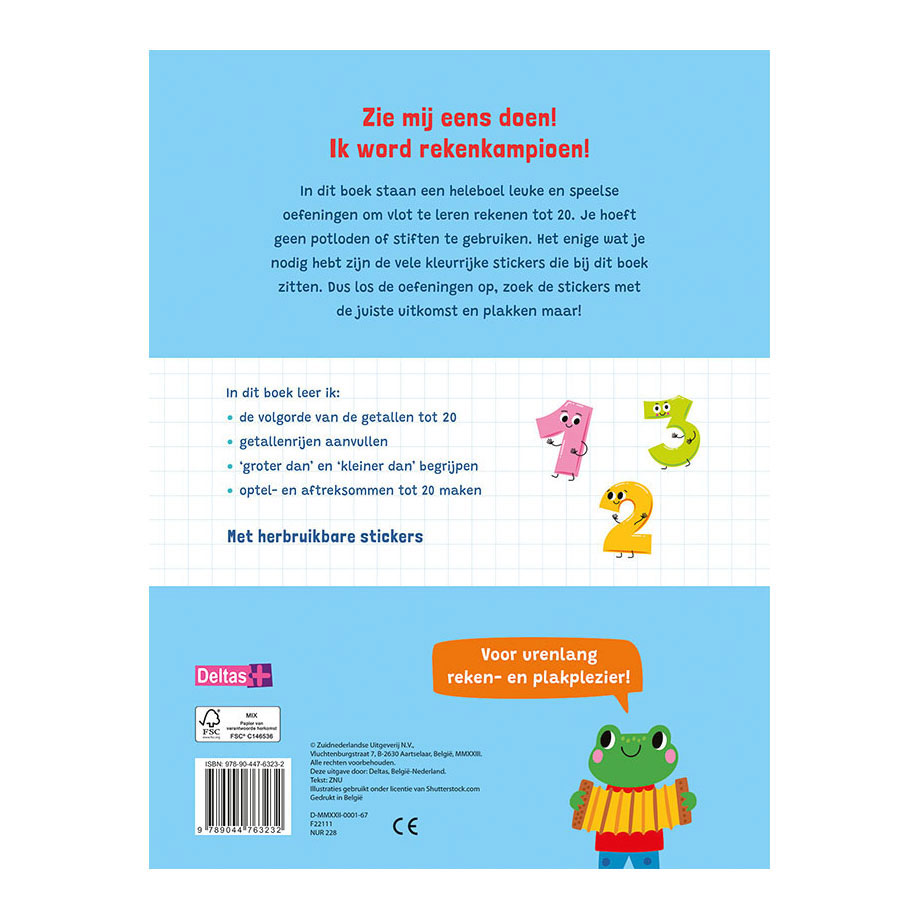 Ik Leer Rekenen met Stickers (6-7 j.)